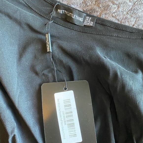 ✨NWT - PLT - One Shoulder Puff Sleeve dress - Picture 4 of 4